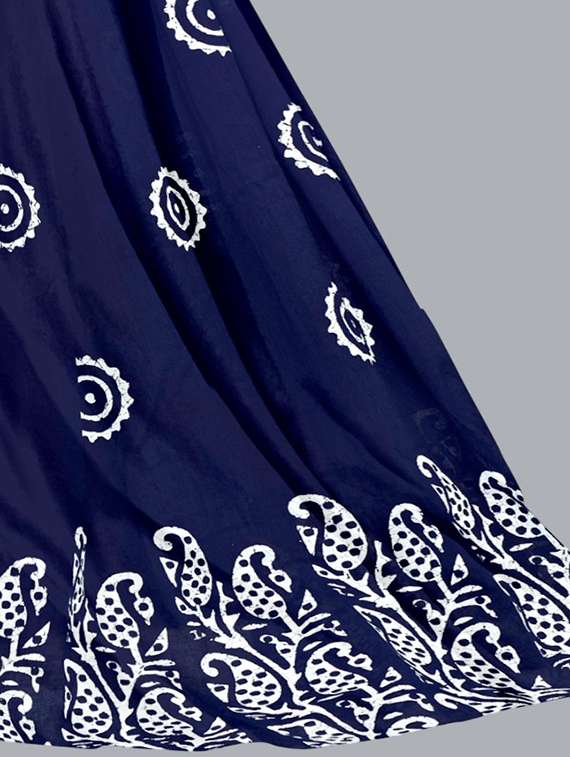 women batik printed three quarter sleeve kurta pant with dupatta set - 22173857 -  Standard Image - 4