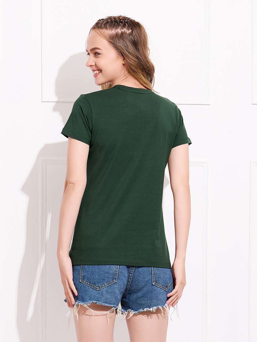 women printed round neck short sleeve t-shirt - 22173994 -  Standard Image - 4
