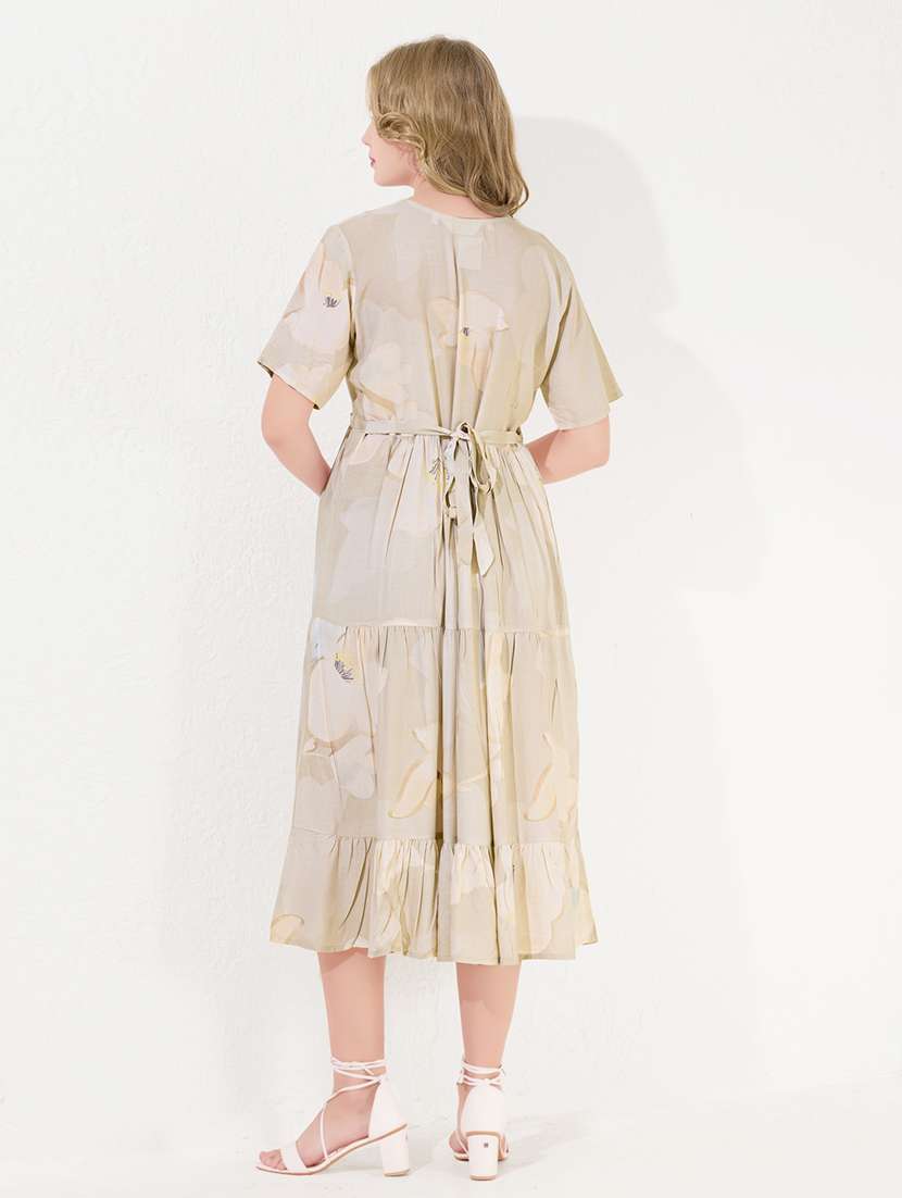 brown cotton maternity wear - 22174081 -  Standard Image - 4