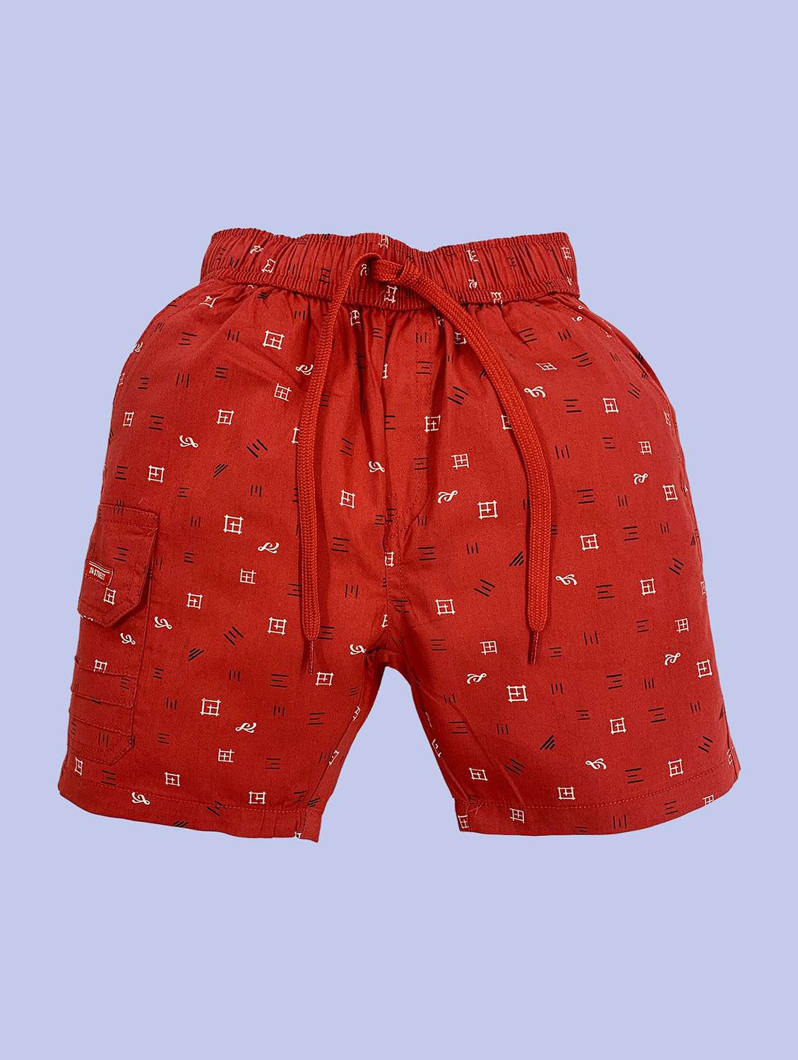 boys pack of 3 printed mid rise regular fit shorts - 22174725 -  Standard Image - 1
