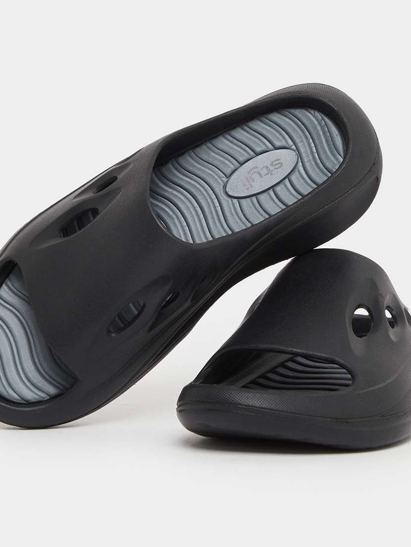 men black soldi slip on slider - 22174753 -  Standard Image - 4