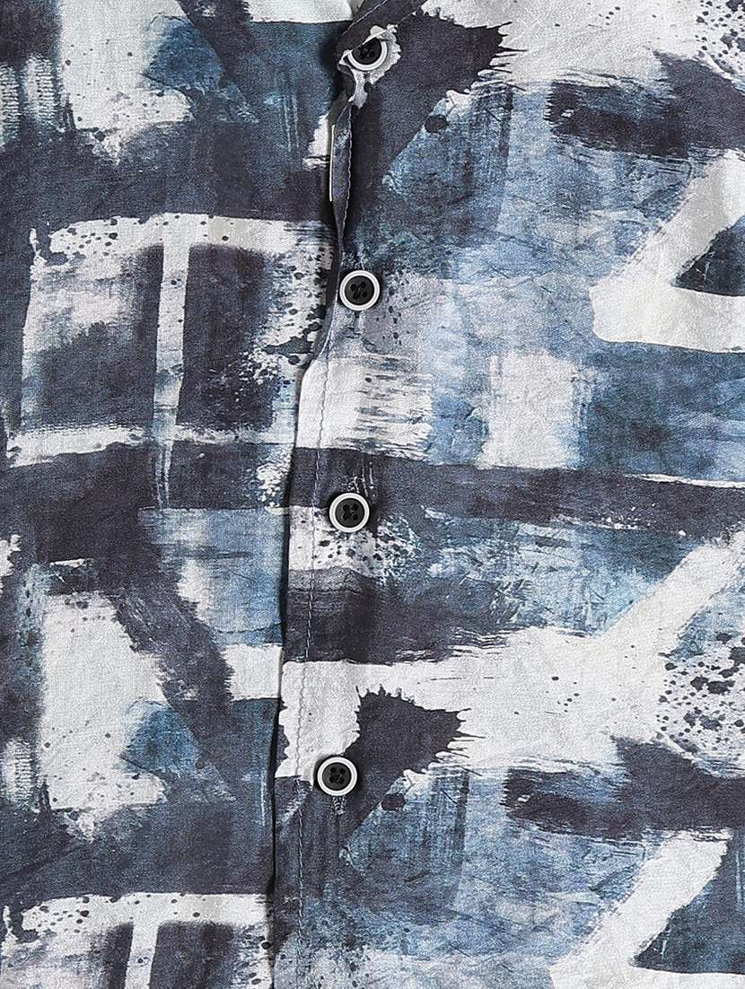 boys printed collared short sleeve shirt - 22174804 -  Standard Image - 4
