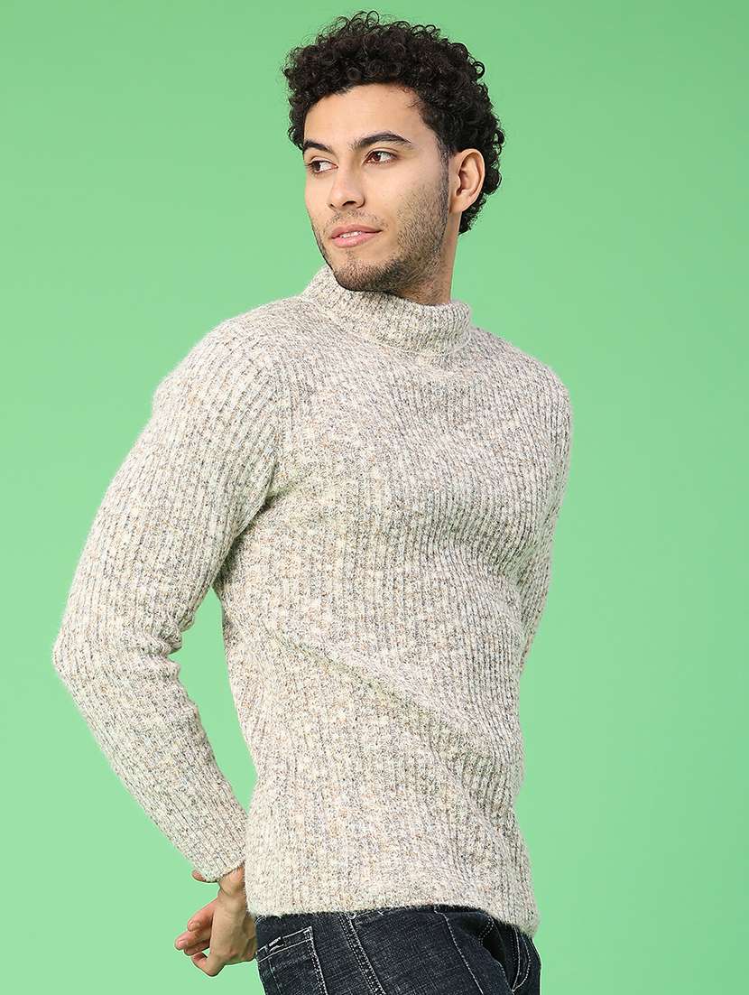 men self design long sleeve regular fit pullover  - 22174878 -  Standard Image - 1