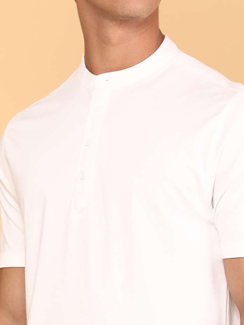 men solid short sleeve regular fit t-shirt - 22175007 -  Standard Image - 1
