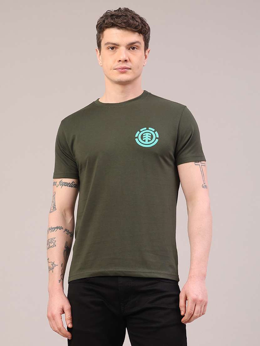 men printed short sleeve slim fit t-shirt - 22175023 -  Standard Image - 1