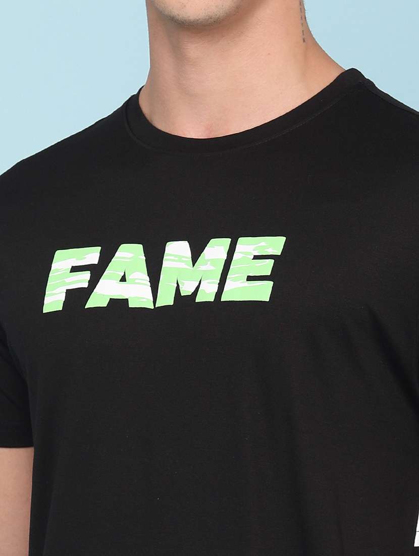 men printed short sleeves regular fit t-shirt - 22175053 -  Standard Image - 1