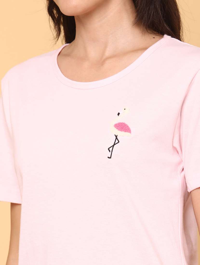 women printed short sleeve t-shirt - 22175395 -  Standard Image - 1
