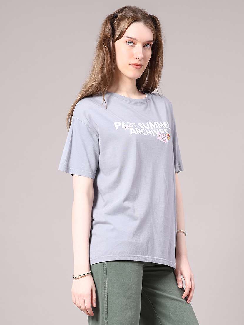 women printed short sleeve t-shirt - 22175410 -  Standard Image - 4