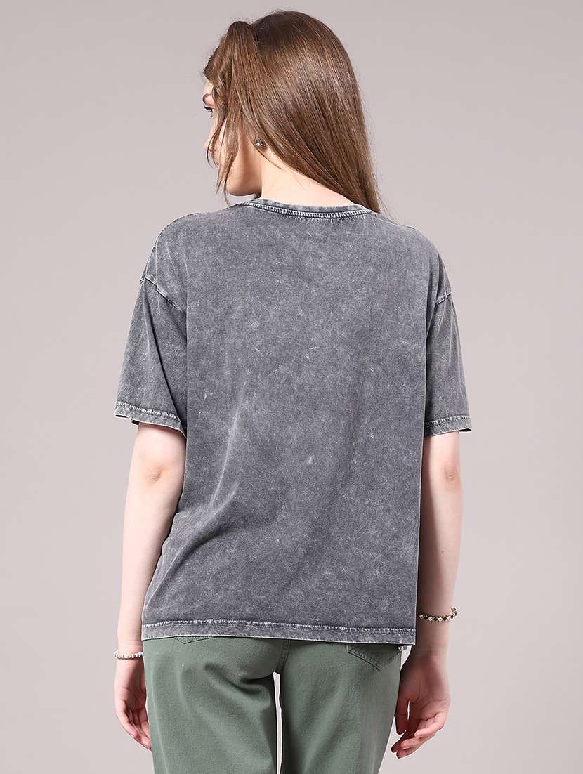 women printed short sleeve t-shirt - 22175411 -  Standard Image - 4