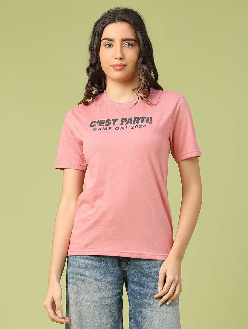 women printed short sleeve t-shirt - 22175437 -  Standard Image - 1