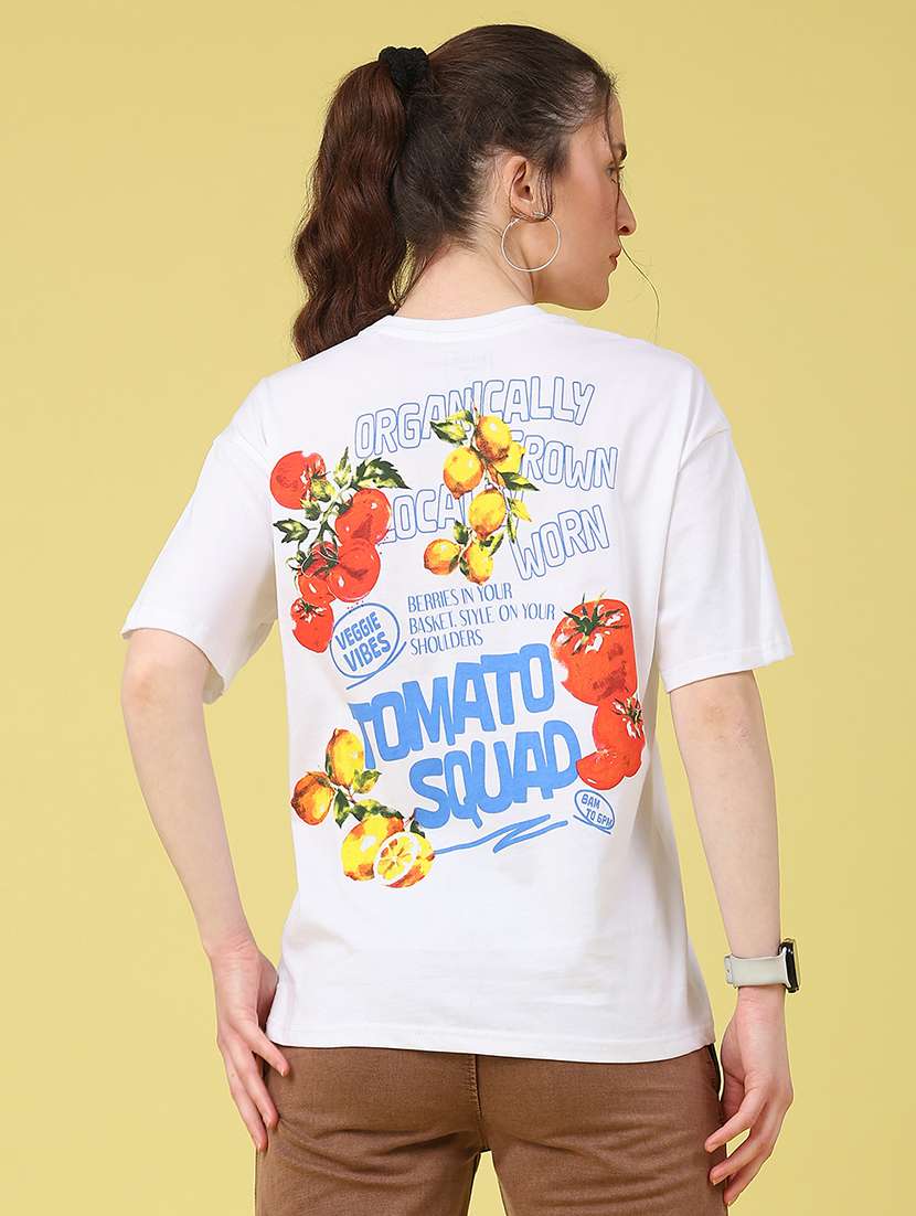 women printed short sleeve t-shirt - 22175438 -  Standard Image - 1