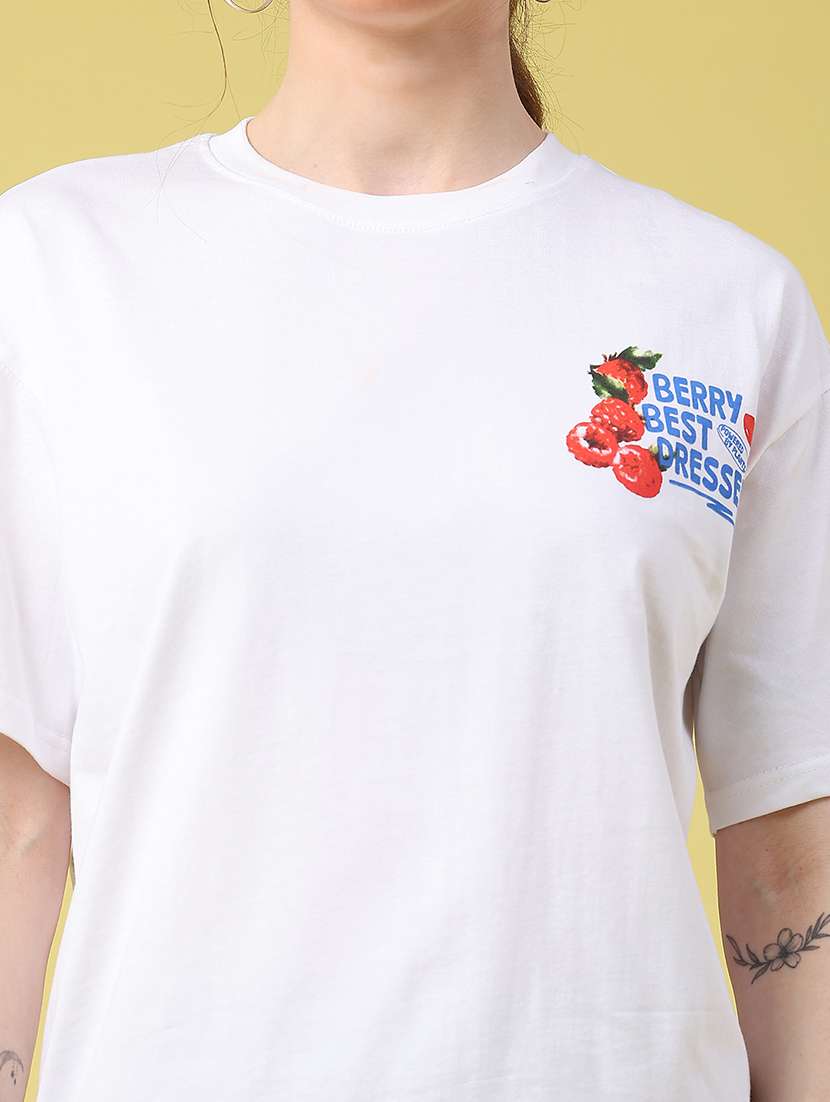 women printed short sleeve t-shirt - 22175438 -  Standard Image - 4