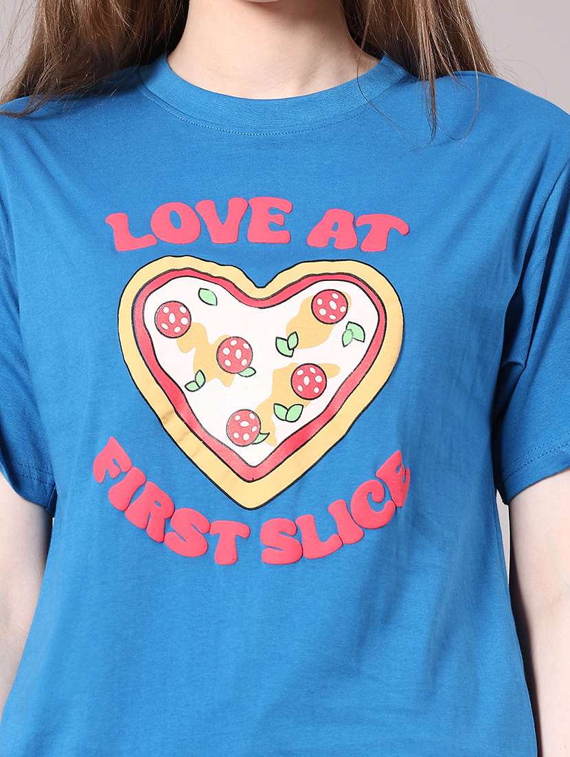 women printed short sleeve t-shirt - 22175442 -  Standard Image - 1