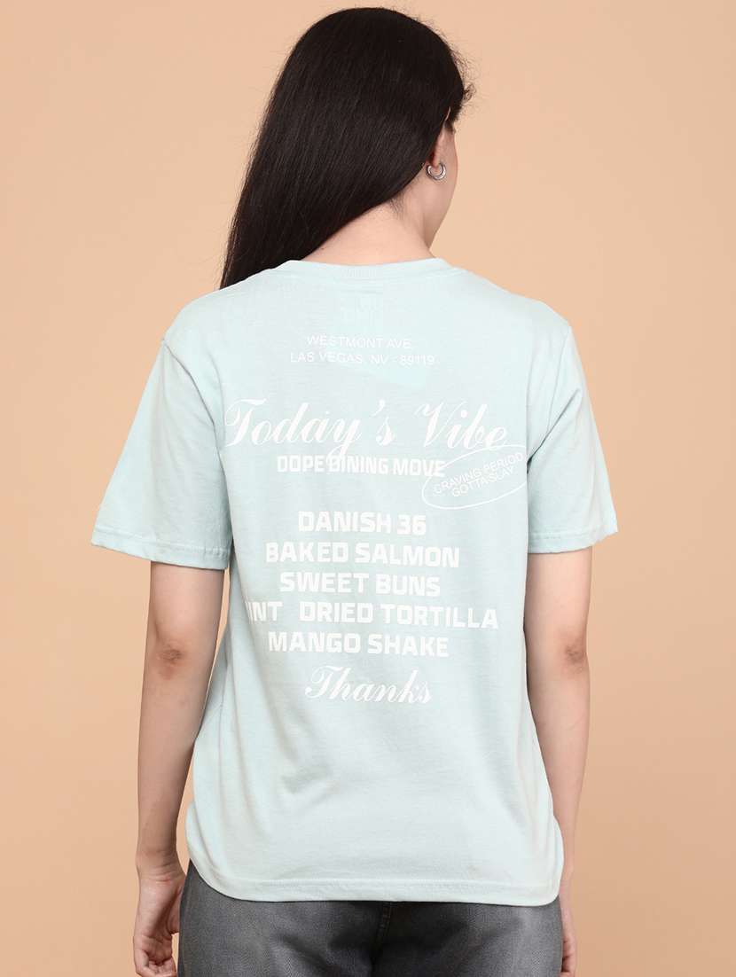 women printed short sleeve t-shirt - 22175455 -  Standard Image - 4