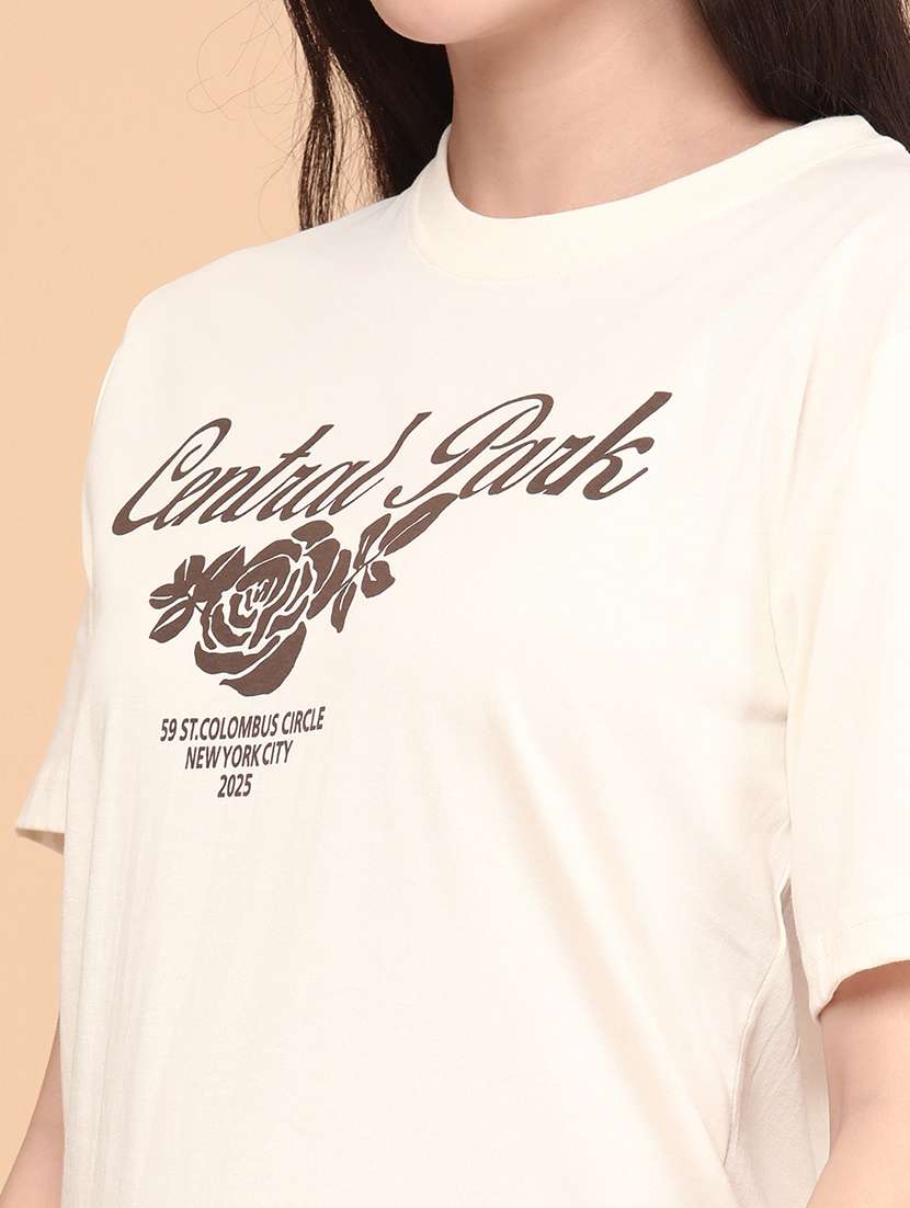 women printed short sleeve t-shirt - 22175456 -  Standard Image - 1