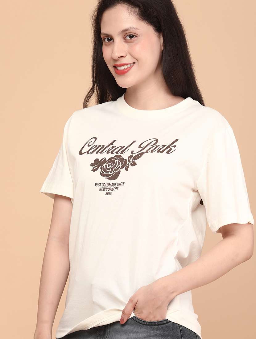 women printed short sleeve t-shirt - 22175456 -  Standard Image - 4