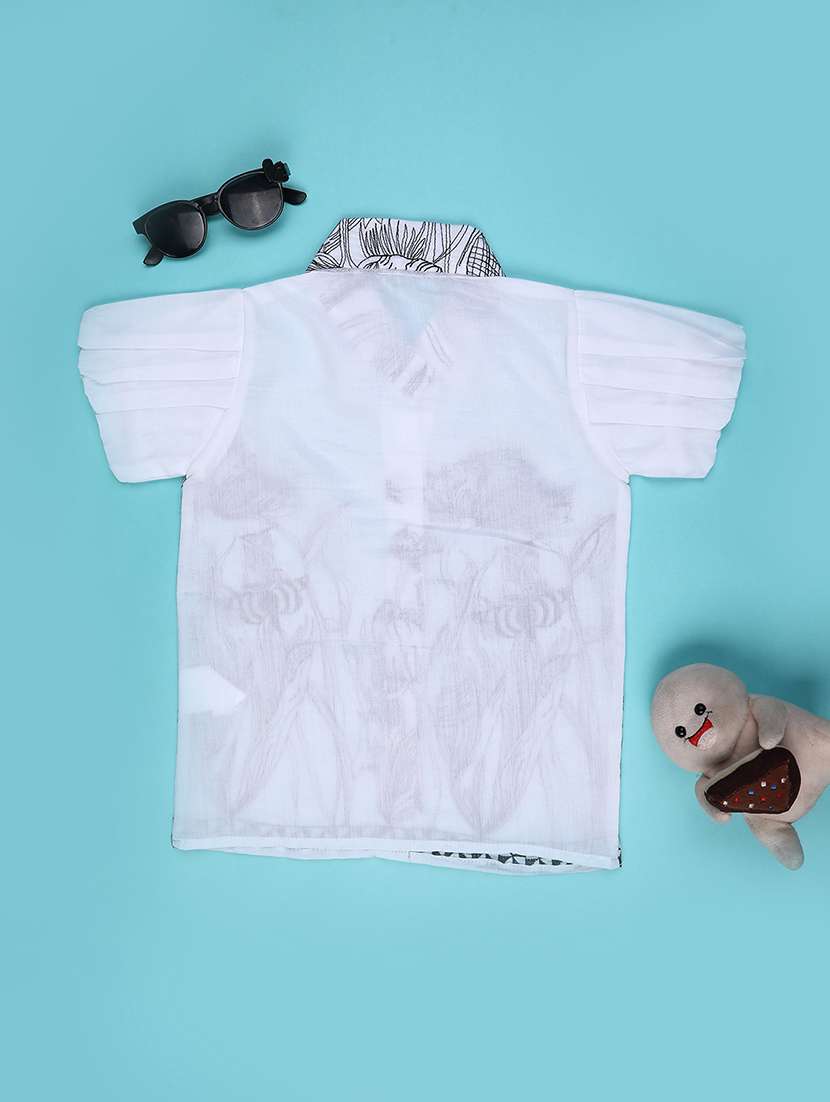 girls embroidered short sleeve top - 22175561 -  Standard Image - 1