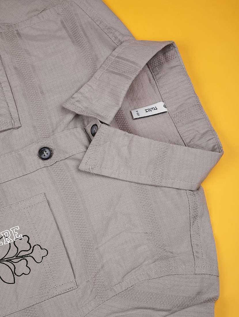 boys printed collared short sleeve shirt - 22175599 -  Standard Image - 4
