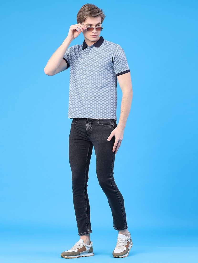 men printed short sleeve regular fit polo t-shirt - 22176229 -  Standard Image - 4