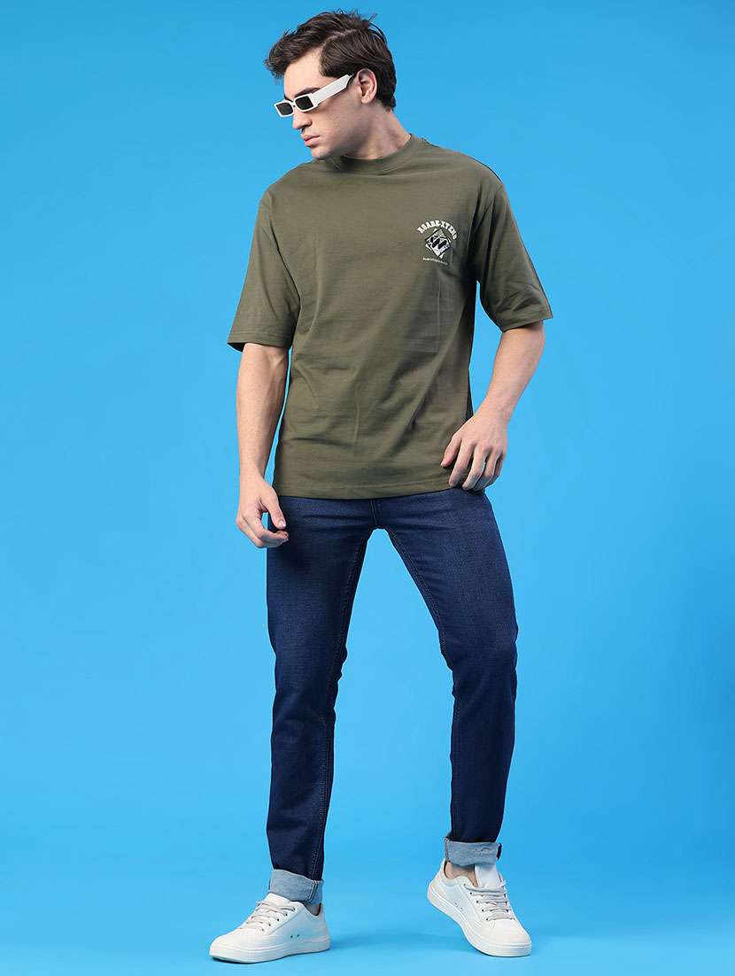 men printed short sleeve loose fit t-shirt - 22176263 -  Standard Image - 4