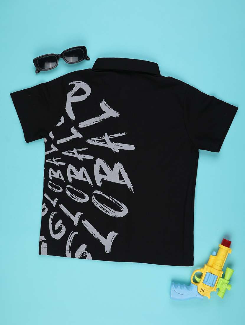 boys collared short sleeve shirt - 22176456 -  Standard Image - 1