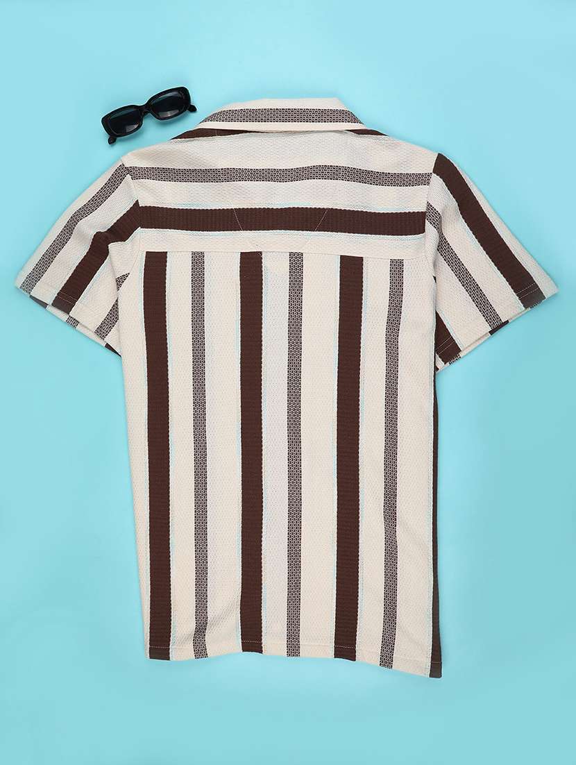 boys striped short sleeve shirt - 22176474 -  Standard Image - 1