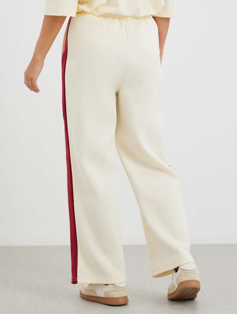 women tapered mid rise track pant - 22176731 -  Standard Image - 1