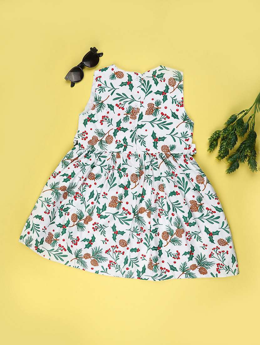 white cotton frock - 22176835 -  Standard Image - 1