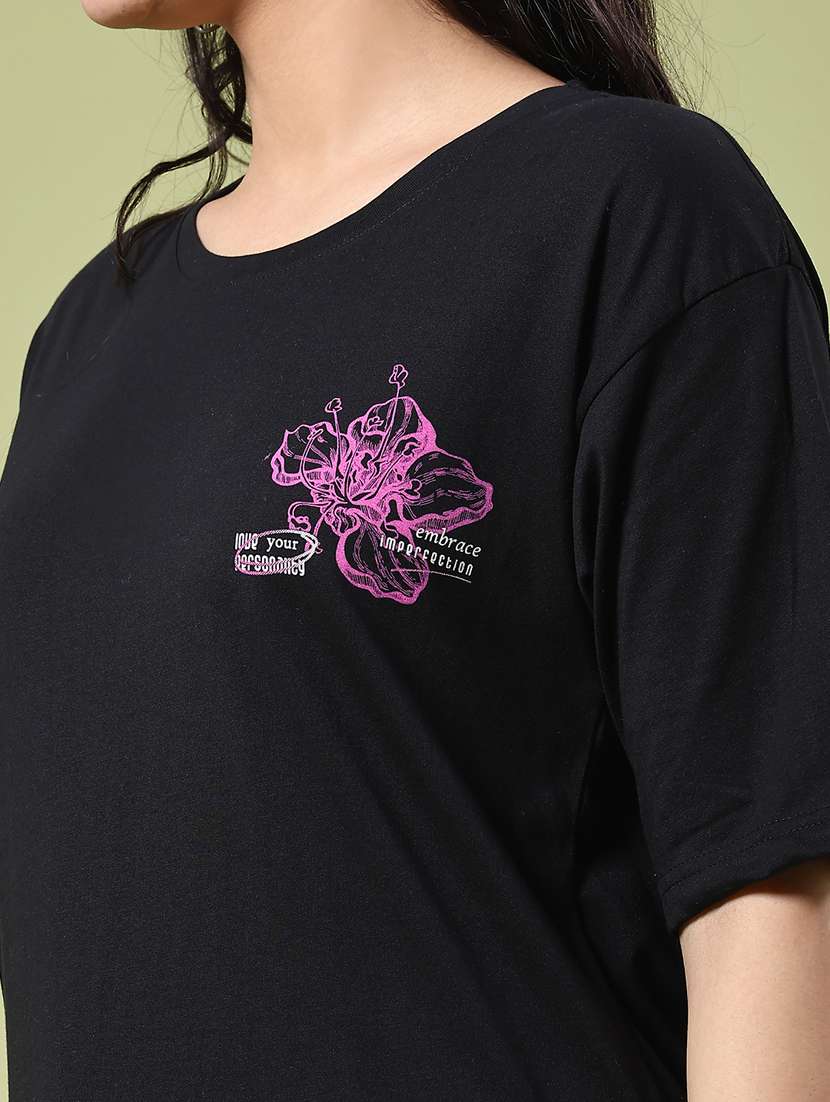 women printed short sleeve t-shirt - 22176866 -  Standard Image - 1