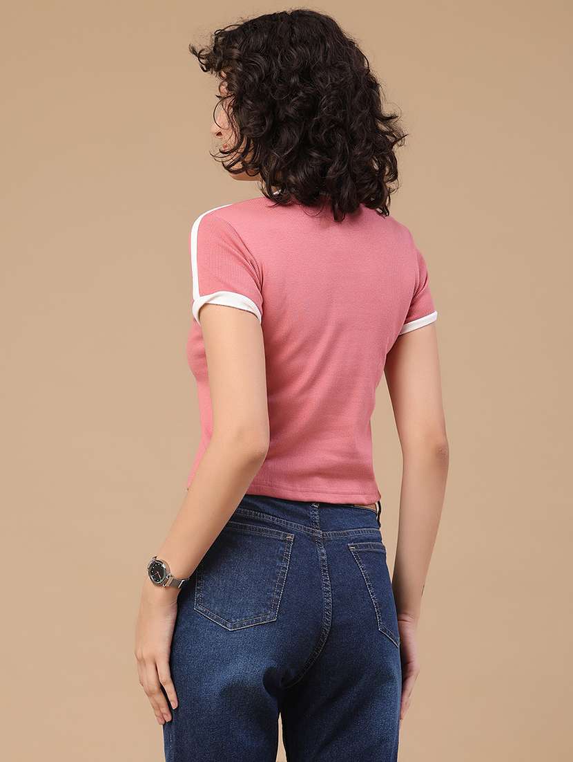 women printed round neck t-shirt - 22176869 -  Standard Image - 4