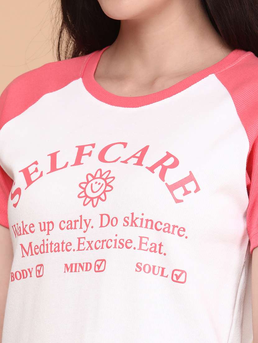 women printed short sleeve t-shirt - 22176870 -  Standard Image - 4