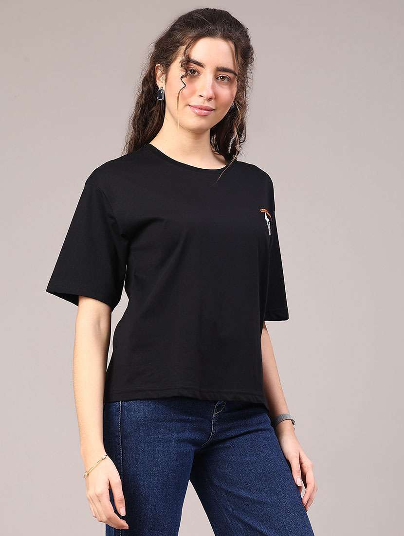 women printed short sleeve t-shirt - 22176910 -  Standard Image - 4