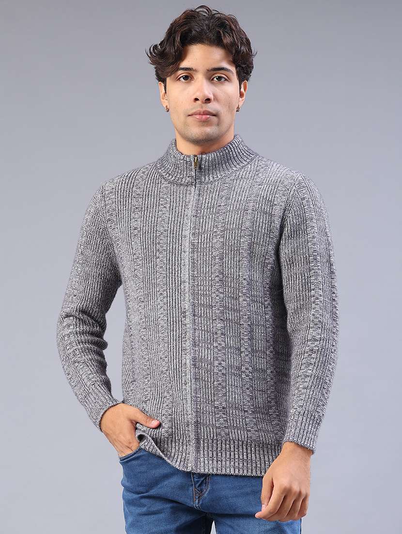 men self design long sleeve regular fit cardigan - 22176911 -  Standard Image - 1