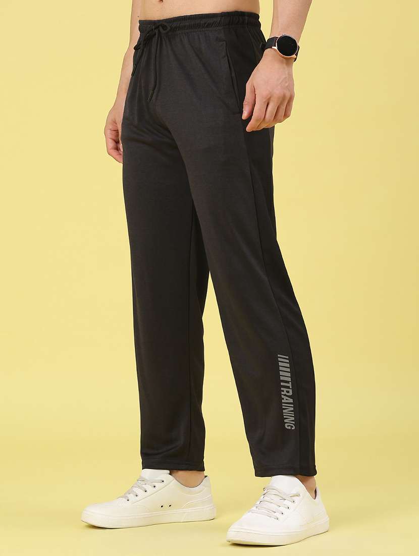 men side taped mid rise full length track pant - 22176993 -  Standard Image - 1