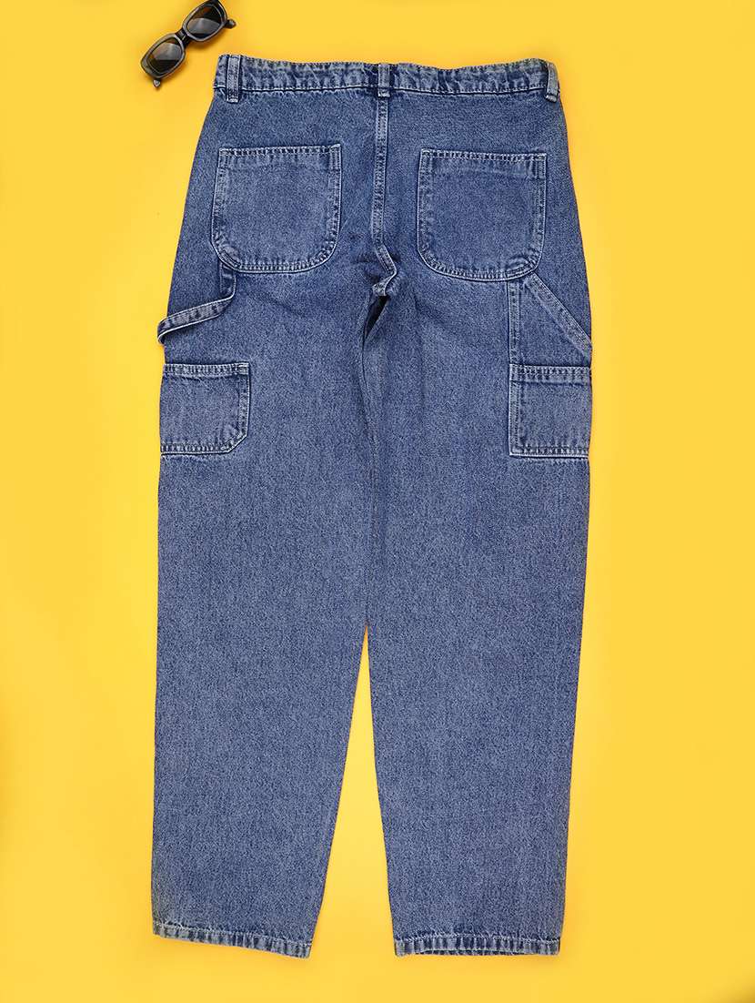 girls solid mid rise straight jean - 22177230 -  Standard Image - 1