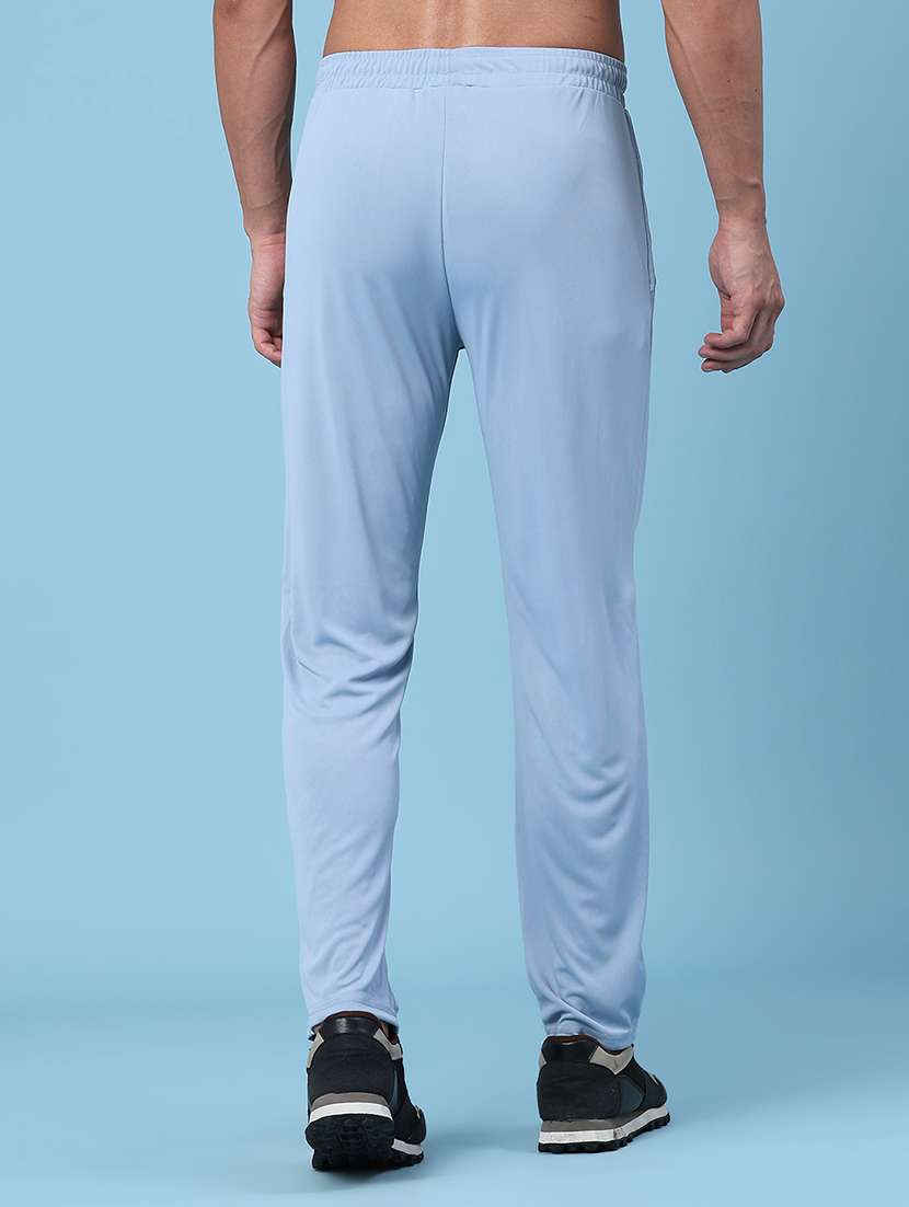 men solid mid rise regular fit track pant - 22177330 -  Standard Image - 4