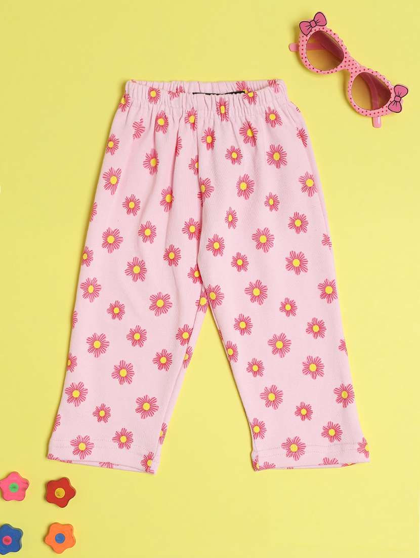 girls pack of 2 printed mid rise pyjama - 22177369 -  Standard Image - 4