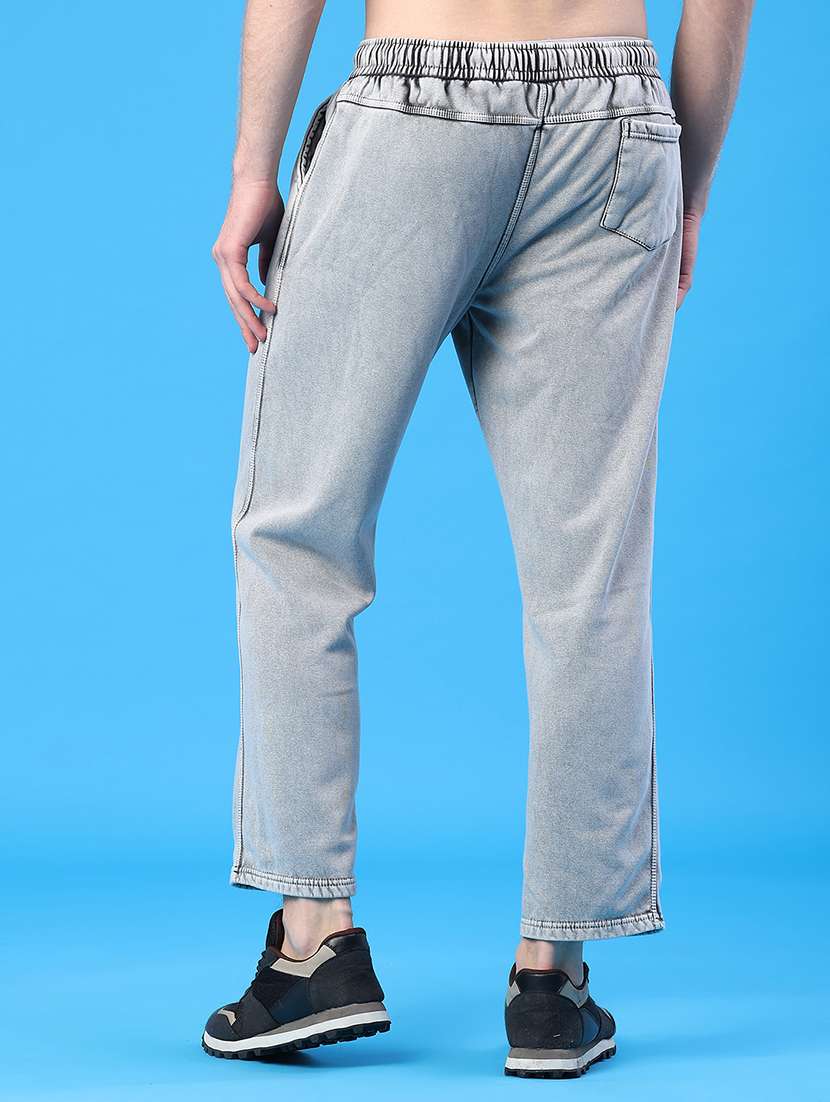 men solid mid rise regular fit pyjama - 22177698 -  Standard Image - 4