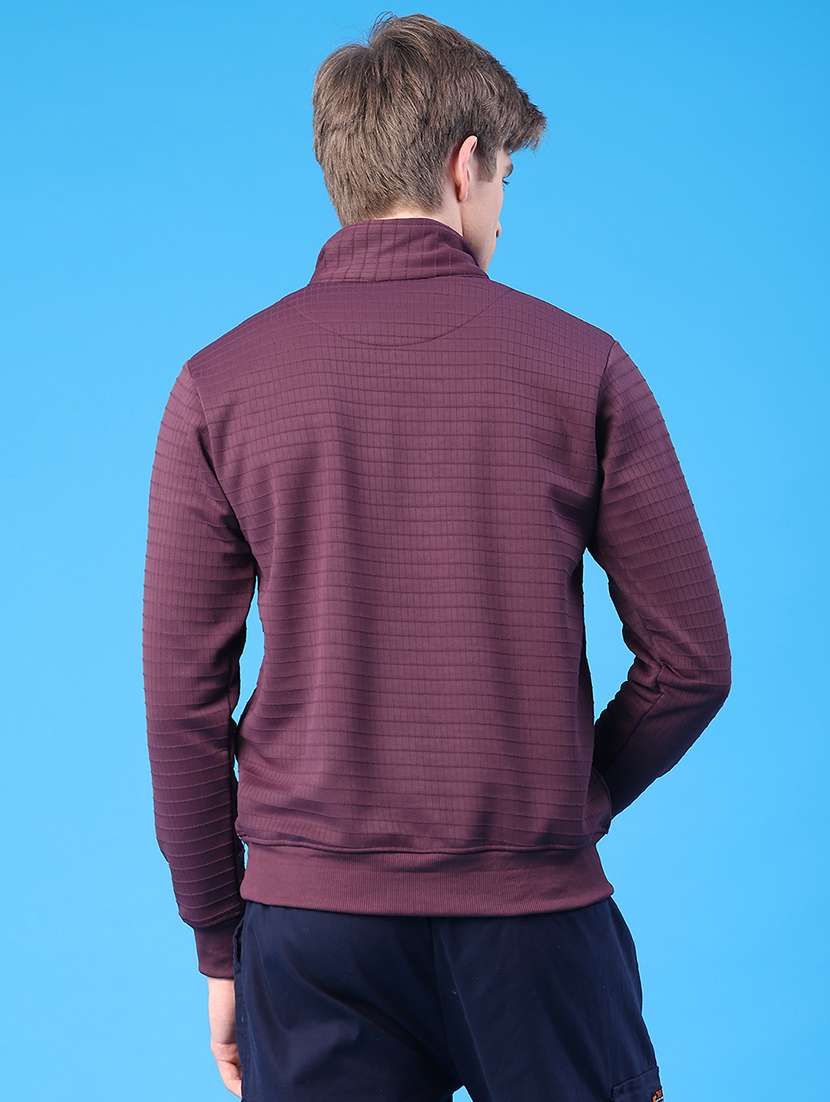 men self design long sleeve regular fit sweatshirt - 22177721 -  Standard Image - 4