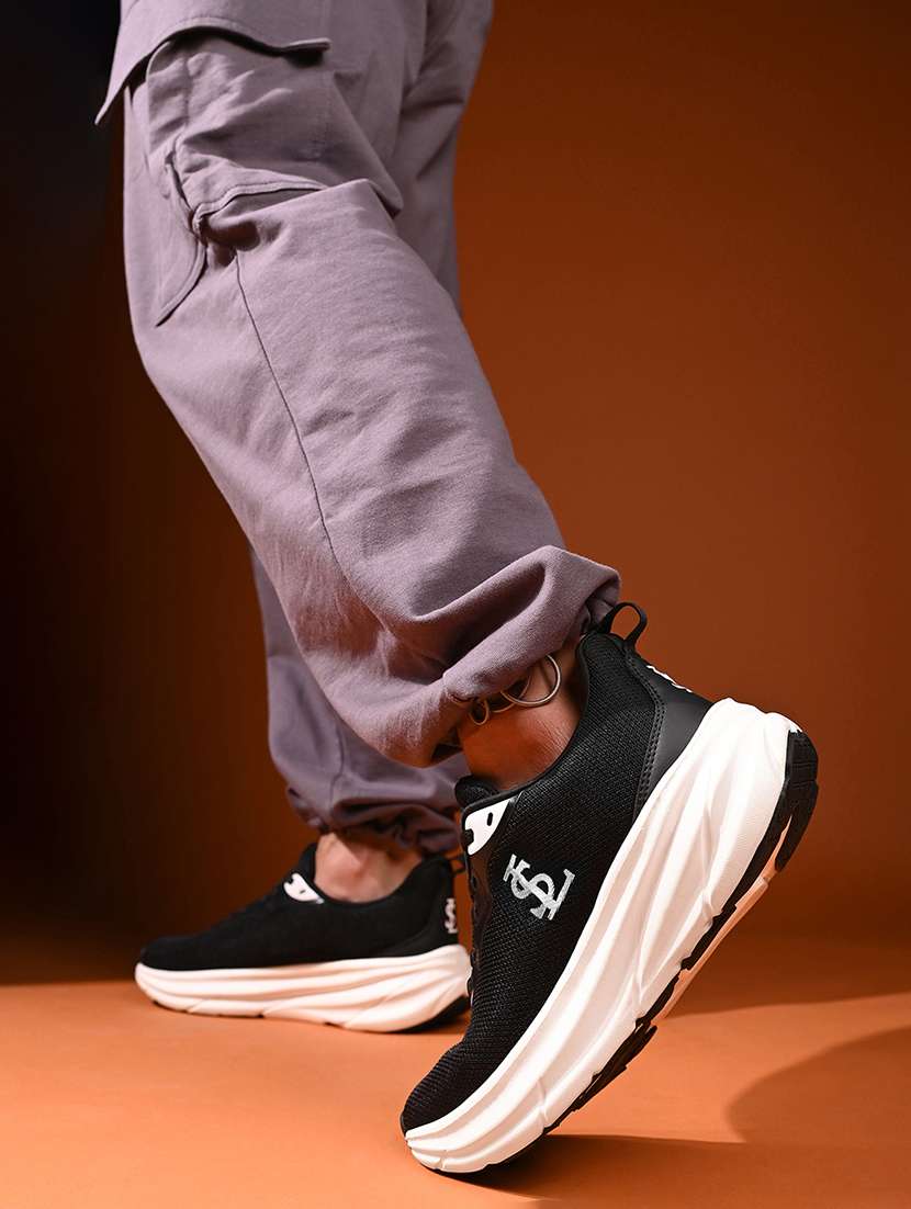 men black lace up sneaker - 22177786 -  Standard Image - 1