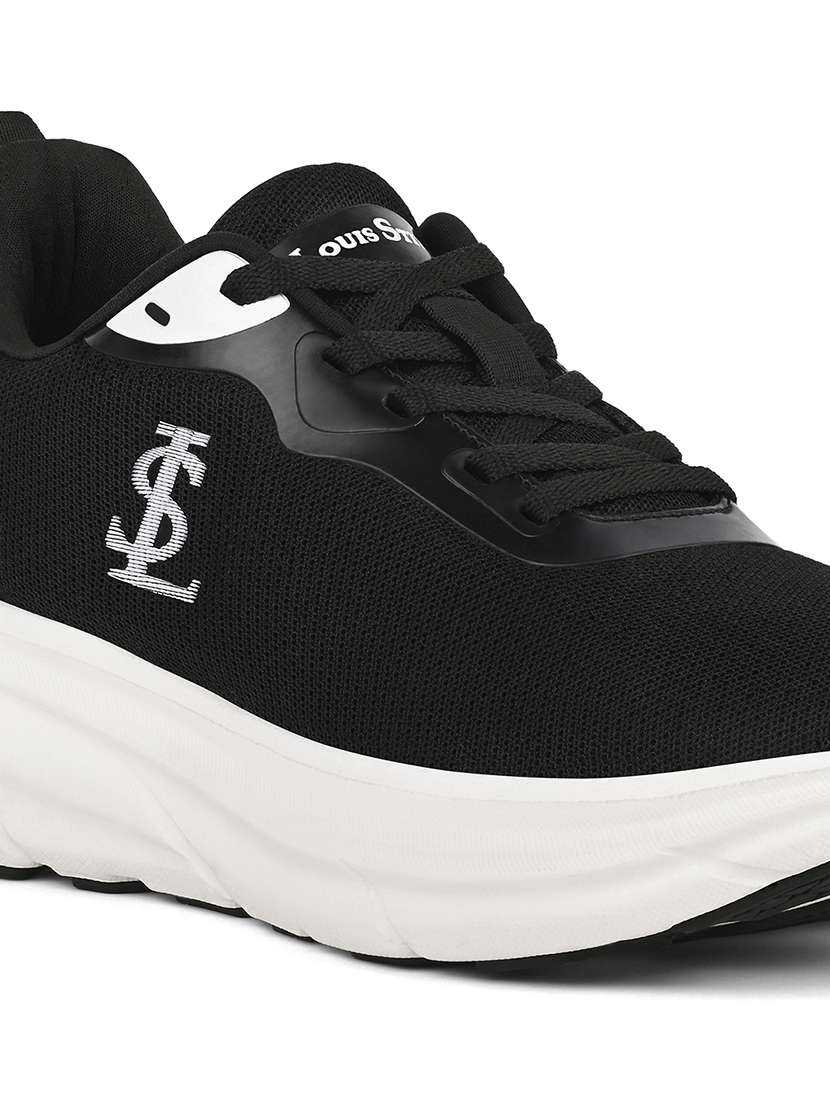 men black lace up sneaker - 22177786 -  Standard Image - 4