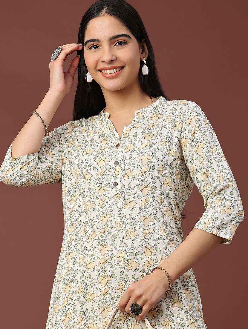 off white rayon kurta pant  set - 22177952 -  Standard Image - 1