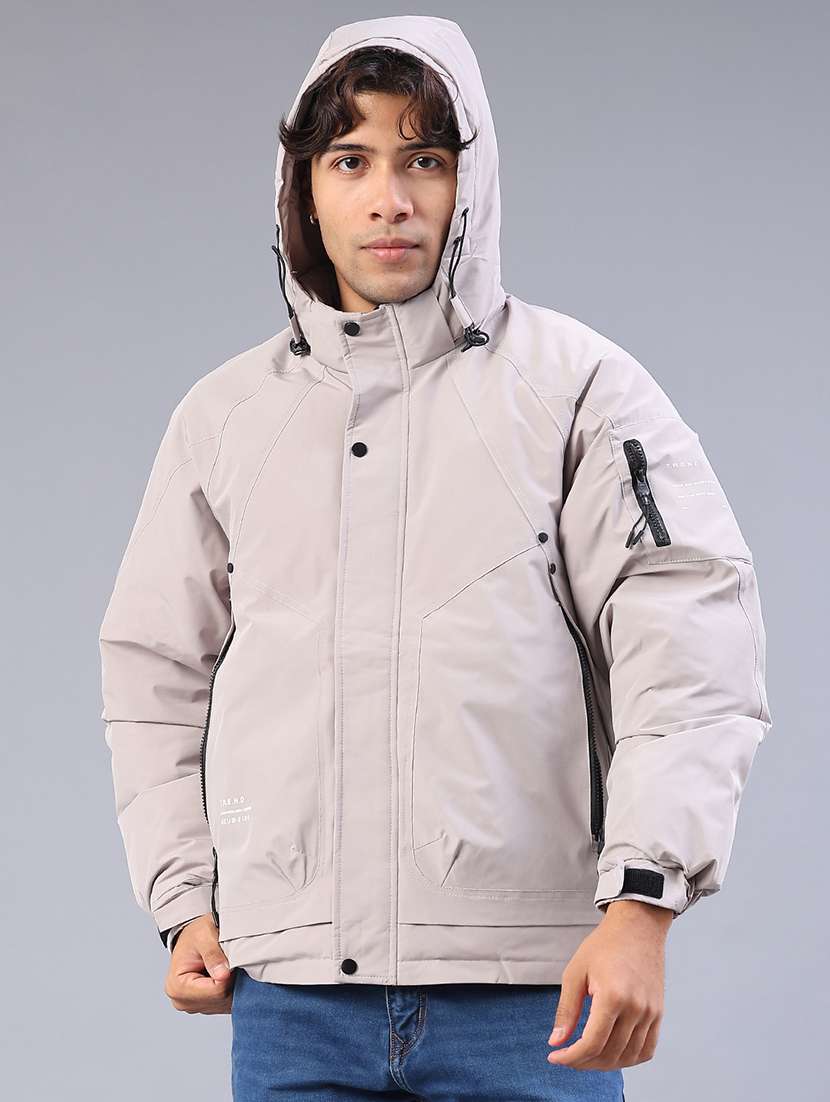 men solid long sleeve bomber jacket - 22177980 -  Standard Image - 1