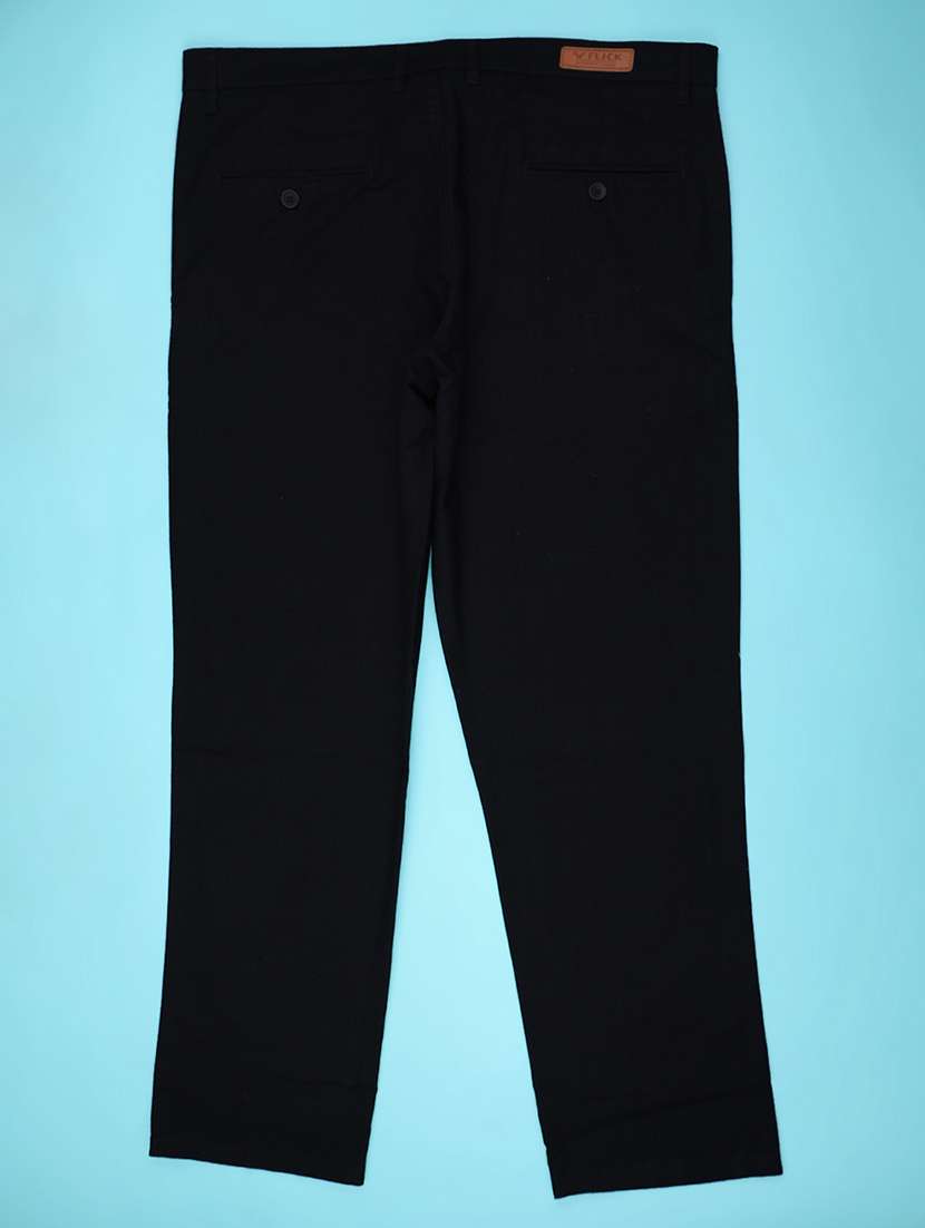 men solid mid rise casual chinos  - 22178237 -  Standard Image - 1