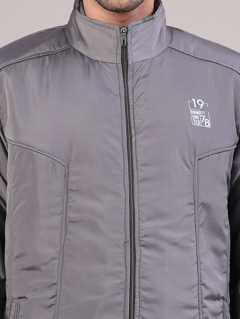 men solid long sleeve lightweight bomber jacket - 22178263 -  Standard Image - 4