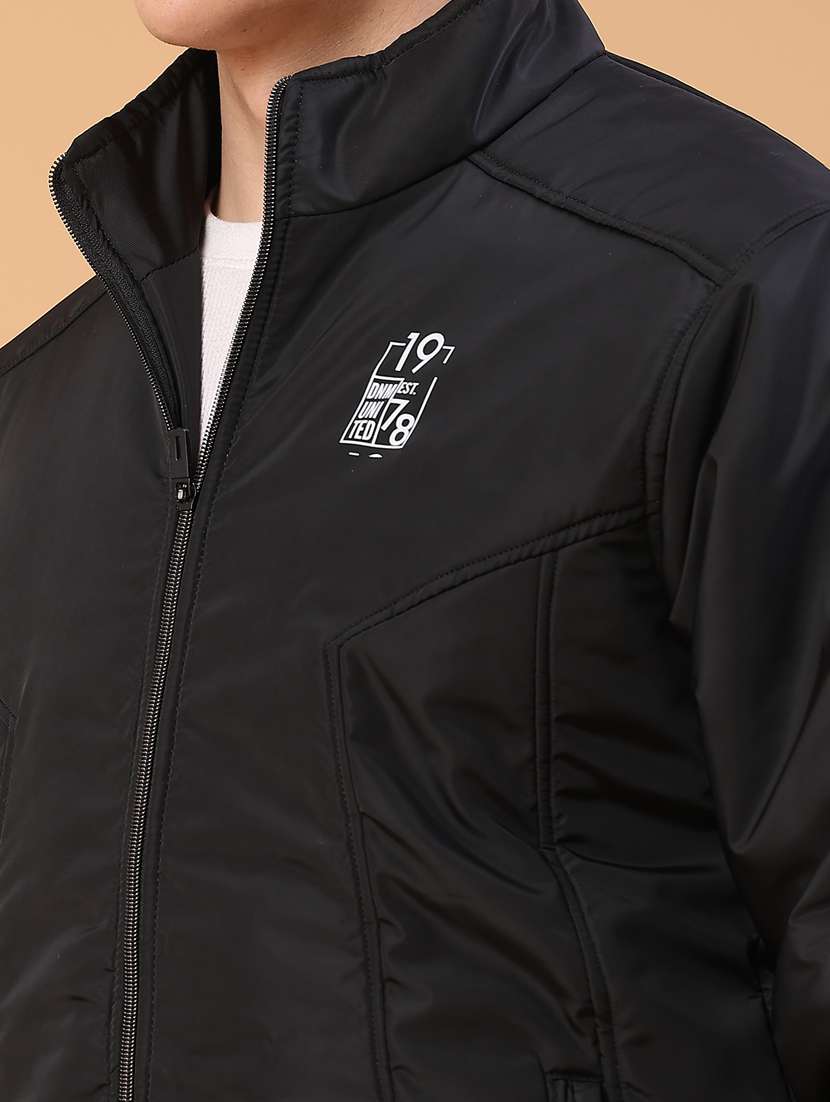 men solid long sleeve lightweight bomber jacket - 22178265 -  Standard Image - 4