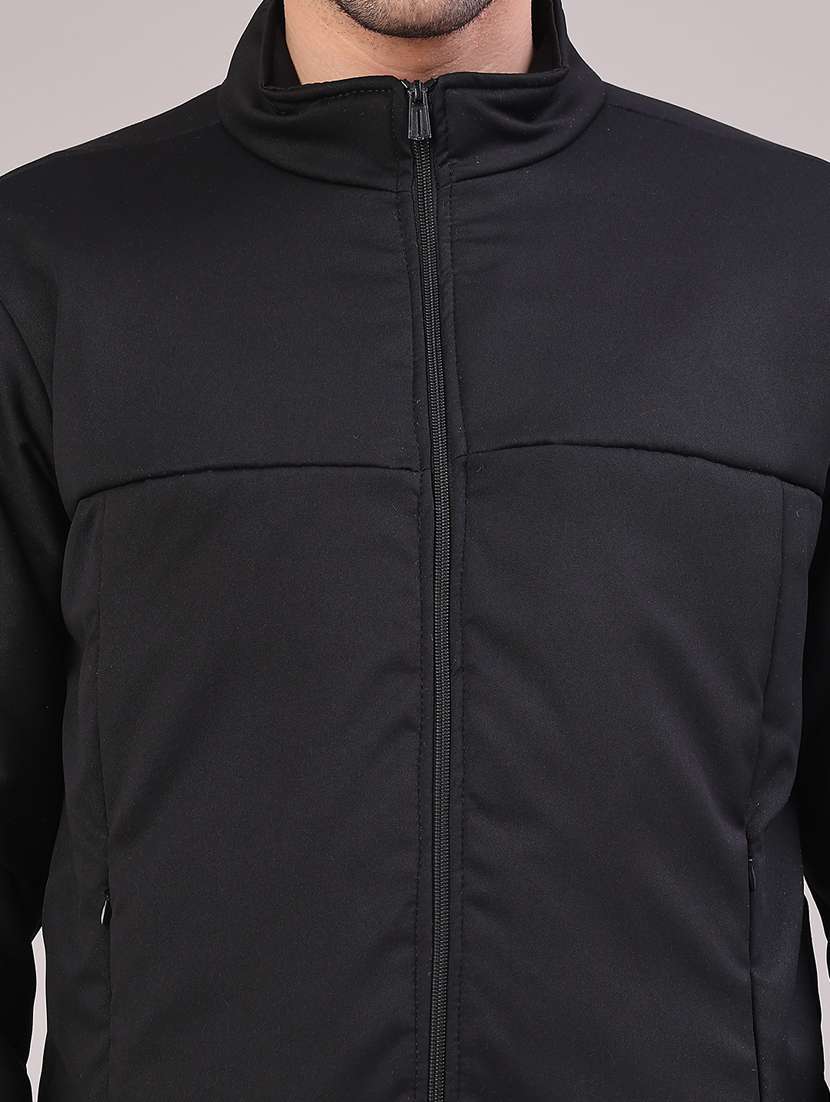 men solid long sleeve lightweight bomber jacket - 22178271 -  Standard Image - 4