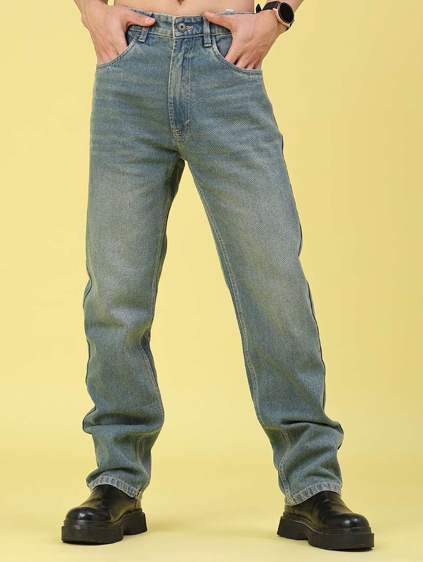 blue cotton jeans