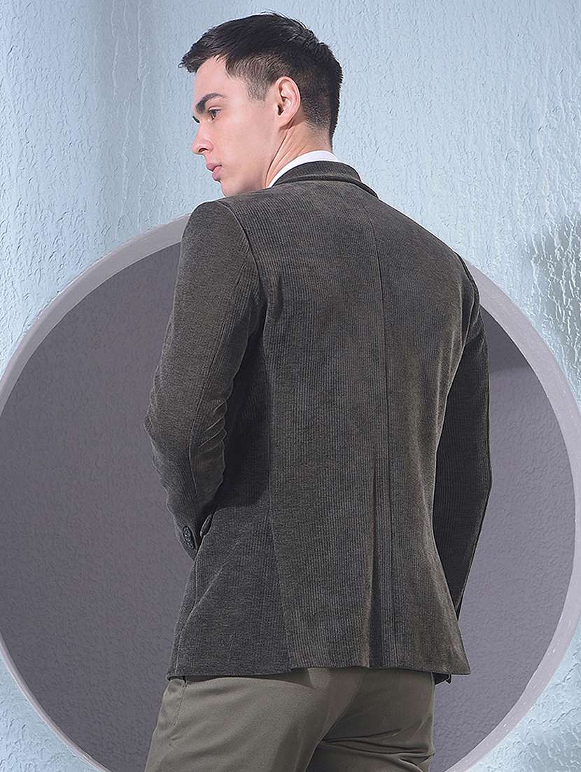 men solid long sleeve single breasted formal blazer - 22178286 -  Standard Image - 4