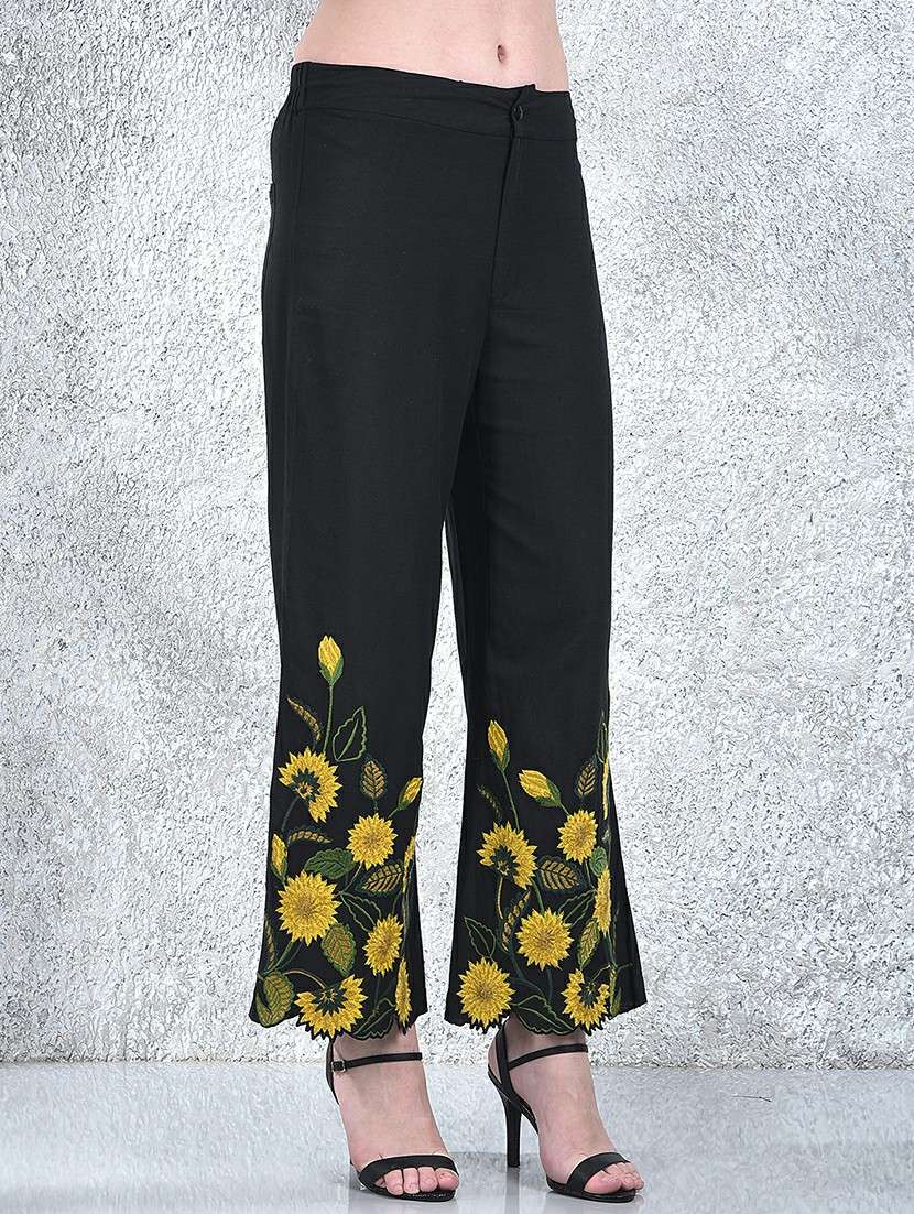 women embroidered shirt and trouser co-ord set - 22178331 -  Standard Image - 4